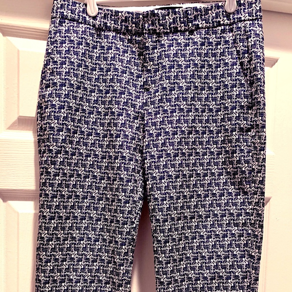 Banana Republic Printed Pants- Size 4